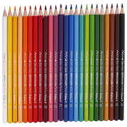 تنوع رنگی مداد رنگی 24 رنگ پالمو